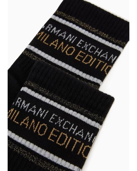 Armani Exchange Black Socks