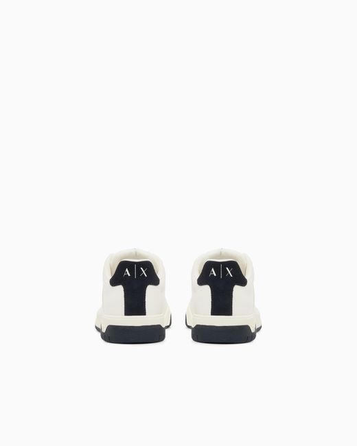 ARMANI EXCHANGE White Sneakers for men