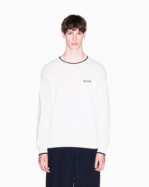 ARMANI EXCHANGE Natural Regular Fit Pullover for men