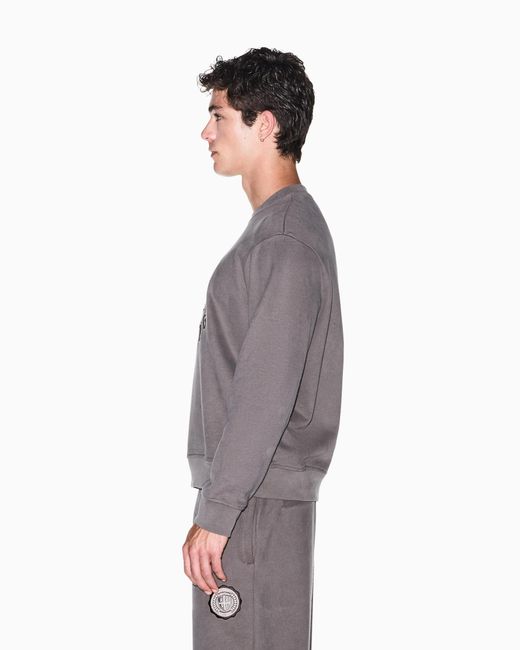 ARMANI EXCHANGE Gray Sweatshirt for men