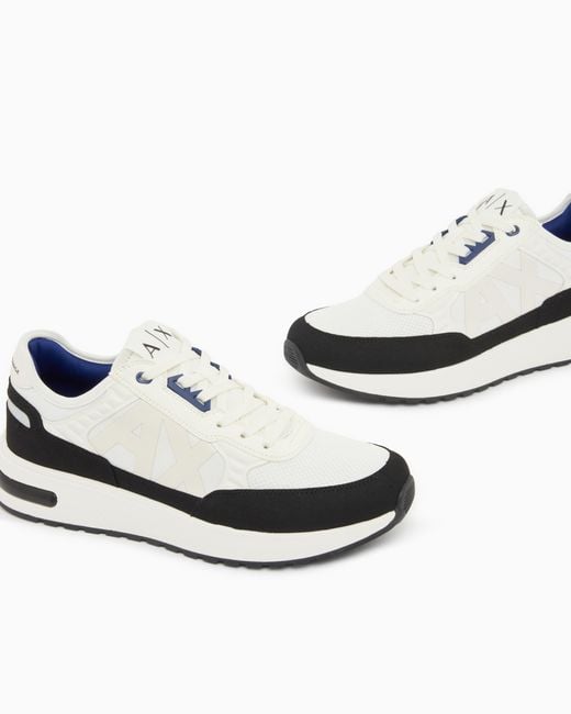 ARMANI EXCHANGE White Sneakers for men