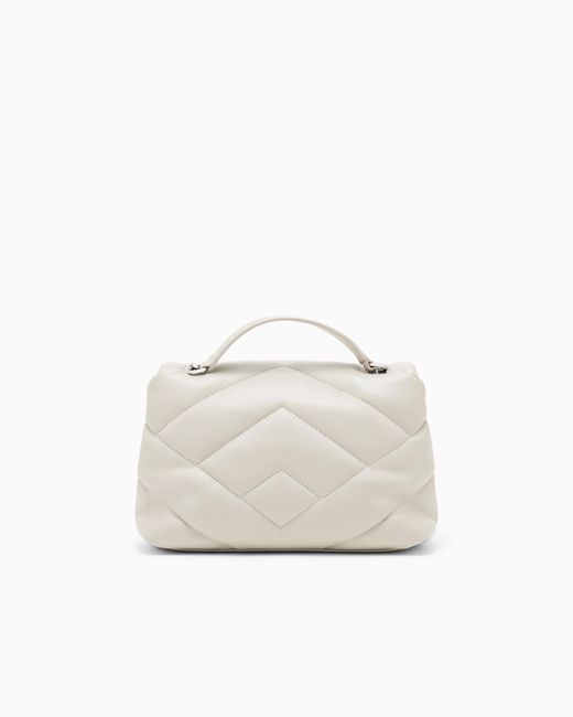 ARMANI EXCHANGE White Crossbody Messenger Bag