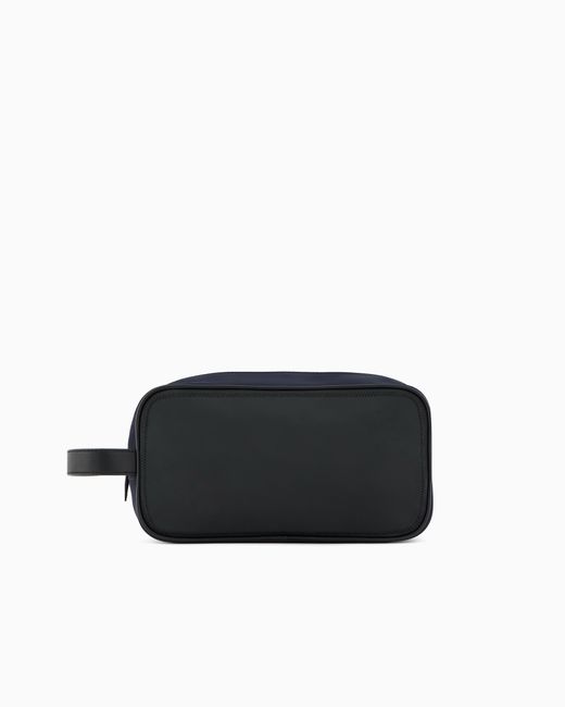 Estuche Bonito Con Cremallera De Nailon Y Logo ARMANI EXCHANGE de hombre de color Black
