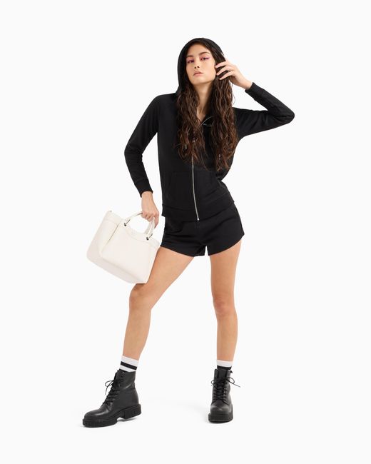 Sac À Main Moyen Avec Bandoulière Dégradée ARMANI EXCHANGE en coloris White