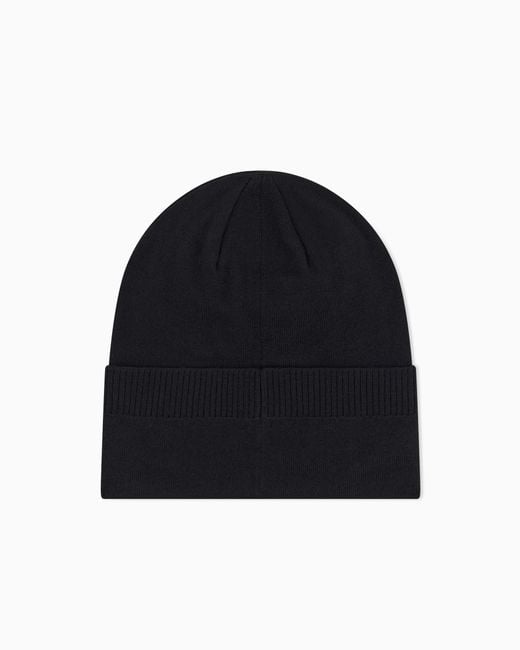 ARMANI EXCHANGE Blue Beanies