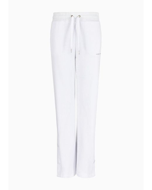 Armani Exchange White Sweatpants