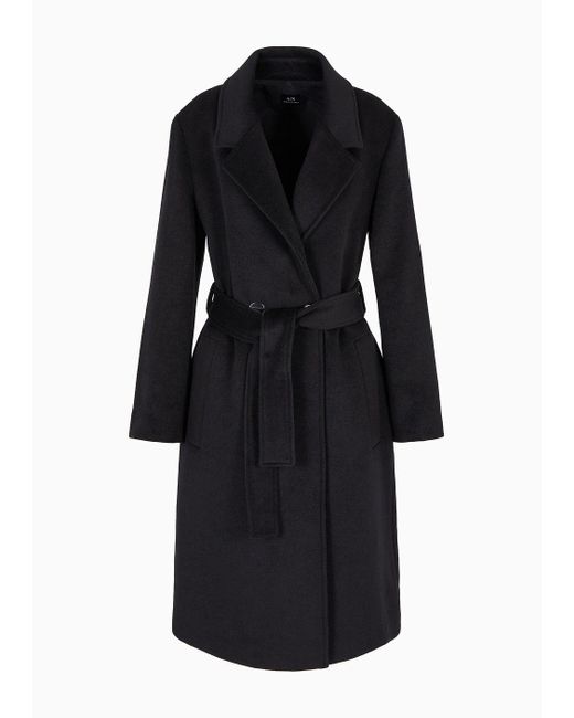 Armani Exchange Black Coats