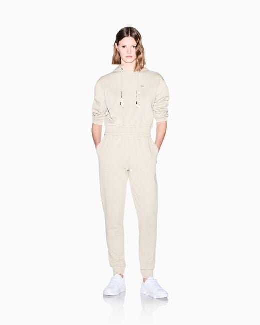 ARMANI EXCHANGE Natural Bonded Stretch Hoodie