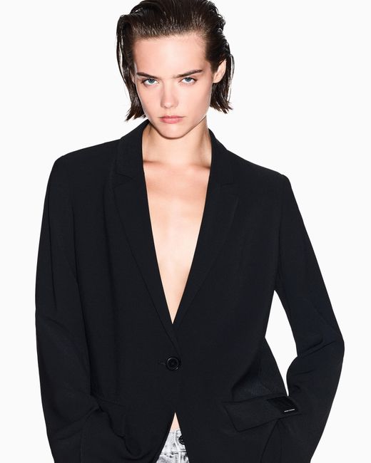 ARMANI EXCHANGE Black Formal Jacket