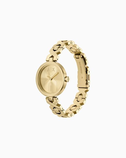 ARMANI EXCHANGE Metallic Two-Hand-Tone Stainless Steel Watch