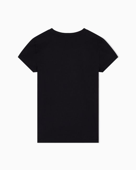 ARMANI EXCHANGE Black Slim Fit T-Shirt