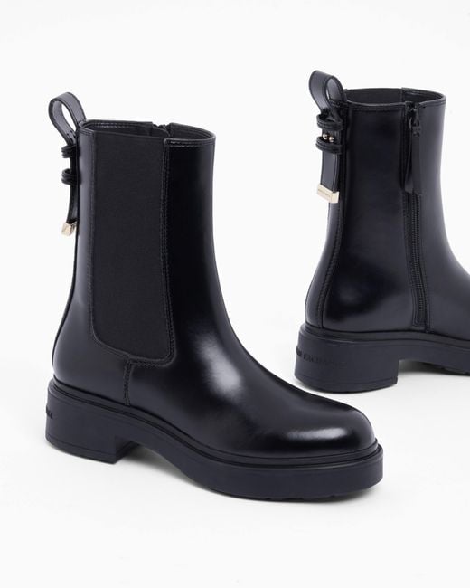 ARMANI EXCHANGE Blue Chelsea Boots