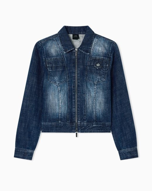 ARMANI EXCHANGE Blue Denim Jacket