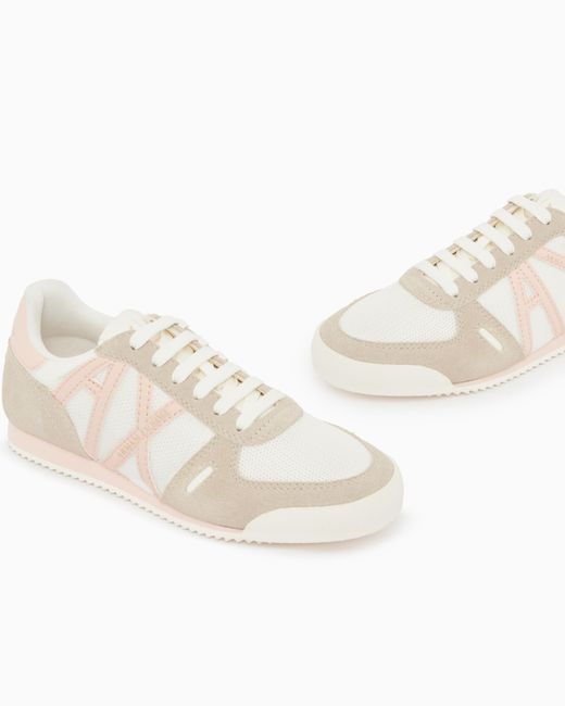 ARMANI EXCHANGE White Sneakers