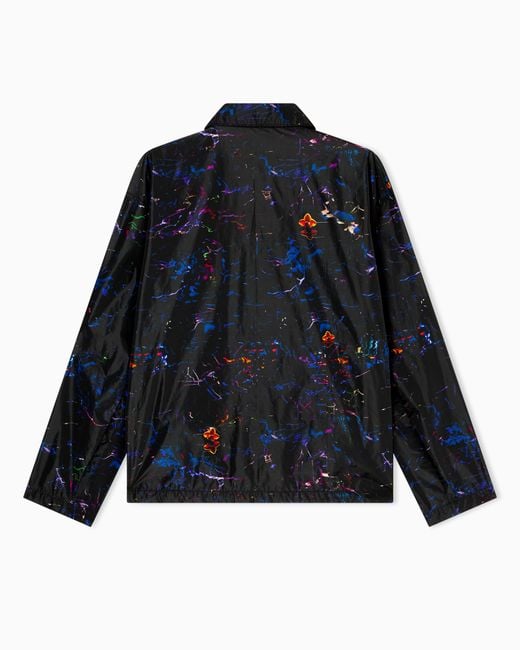 ARMANI EXCHANGE Blue Lightweight Blouson for men
