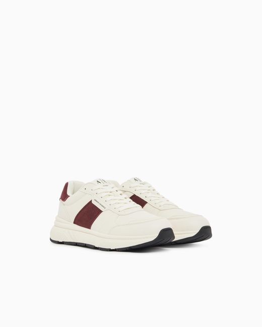 ARMANI EXCHANGE White Sneakers for men