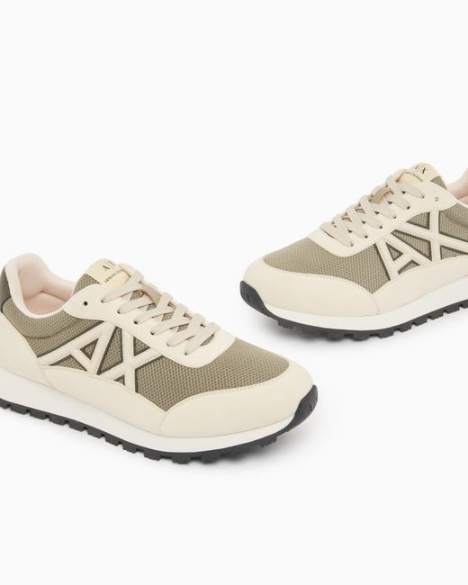ARMANI EXCHANGE White Sneakers for men