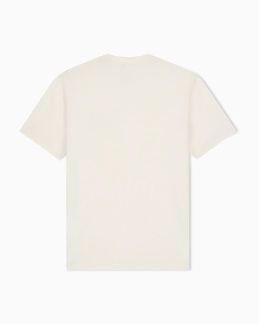 ARMANI EXCHANGE White Regular T-Shirt for men