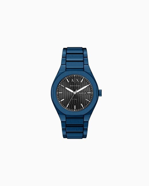 ARMANI EXCHANGE Blue X Sync Quartz Watch for men