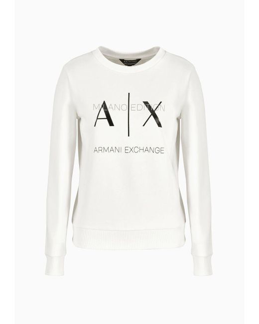 Armani Exchange Gray Milano Edition Crewneck Sweatshirt