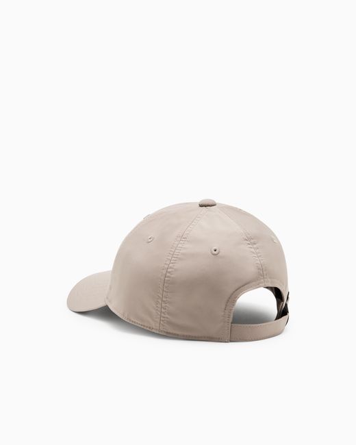 Gorra Con Visera Y Logo ARMANI EXCHANGE de hombre de color White