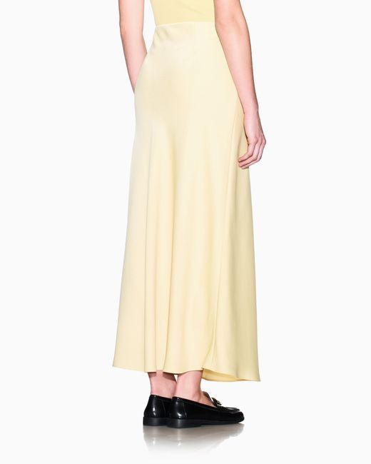 ARMANI EXCHANGE Natural Long Flowing Skirt