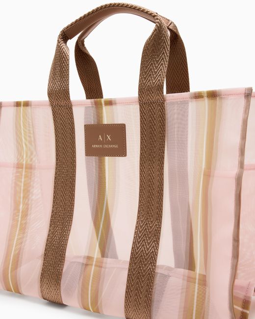 Borsa Shopper di ARMANI EXCHANGE in Pink