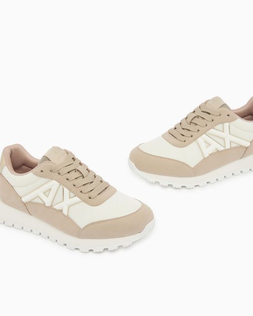 ARMANI EXCHANGE White Sneakers