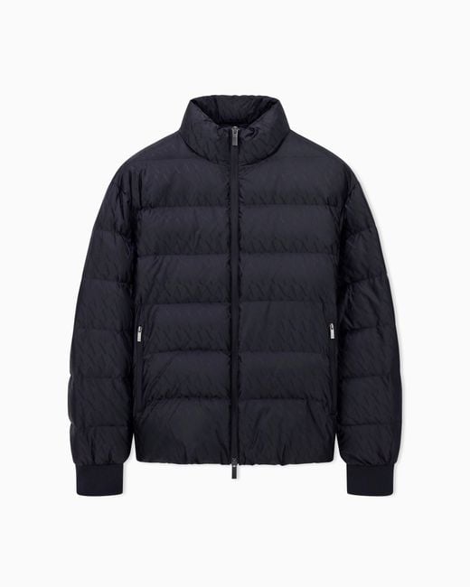 ARMANI EXCHANGE Black Quilted And Warm Jacket for men