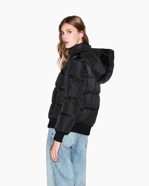 ARMANI EXCHANGE Blue Down Jacket