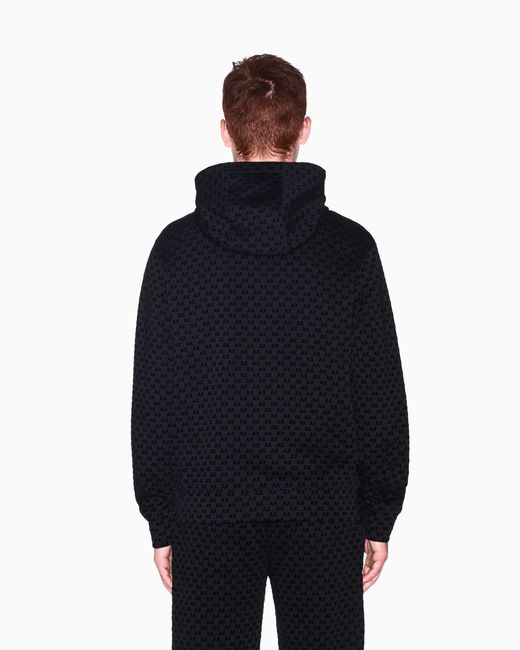 ARMANI EXCHANGE Black Sweatshirt With Regular Fit for men
