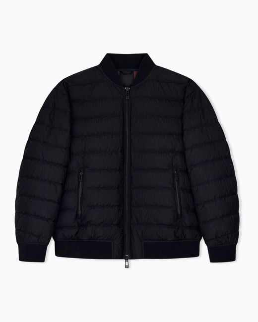ARMANI EXCHANGE Blue Down Jacket for men