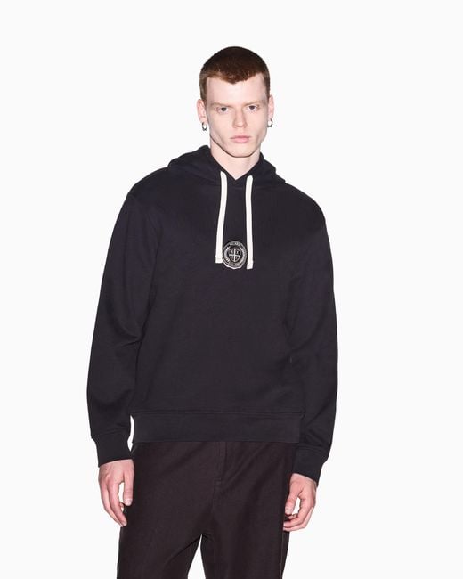 ARMANI EXCHANGE Blue Sweatshirt for men