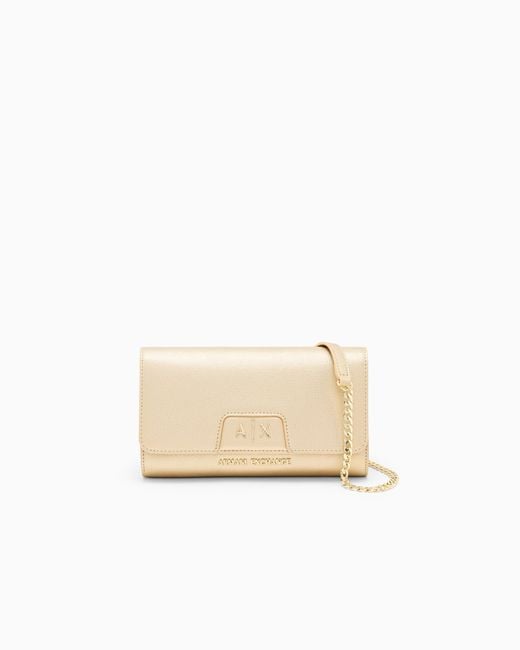 ARMANI EXCHANGE Natural Wallet On Chain