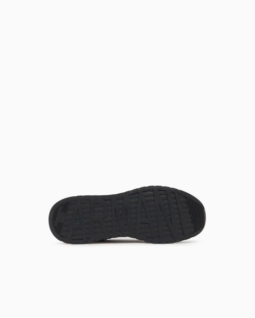 ARMANI EXCHANGE Blue Sneakers for men