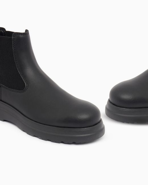 ARMANI EXCHANGE Black Boot for men