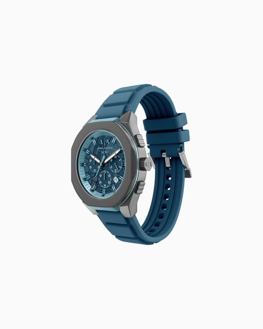 ARMANI EXCHANGE Blue X Sync Quartz Chronograph Watch for men