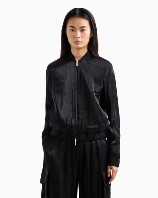 ARMANI EXCHANGE Blue Bomber Jacket
