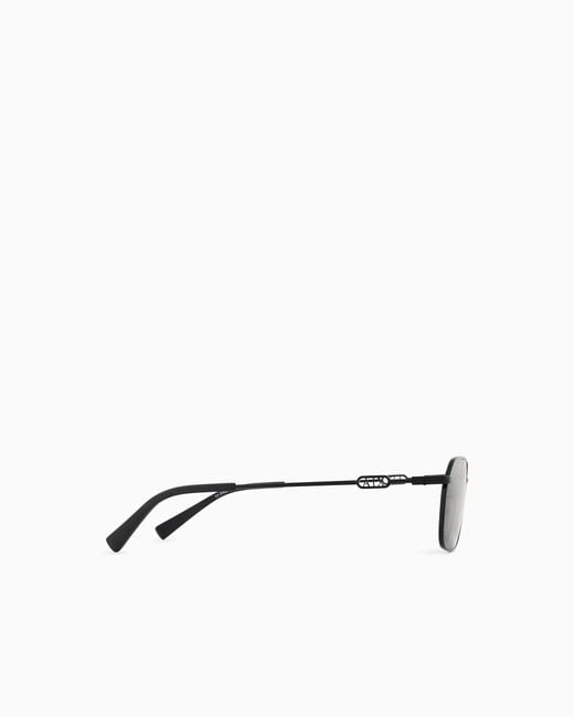 ARMANI EXCHANGE White Sunglasses