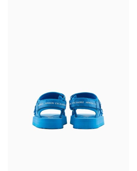 Armani Exchange Sandalen in Blue für Herren