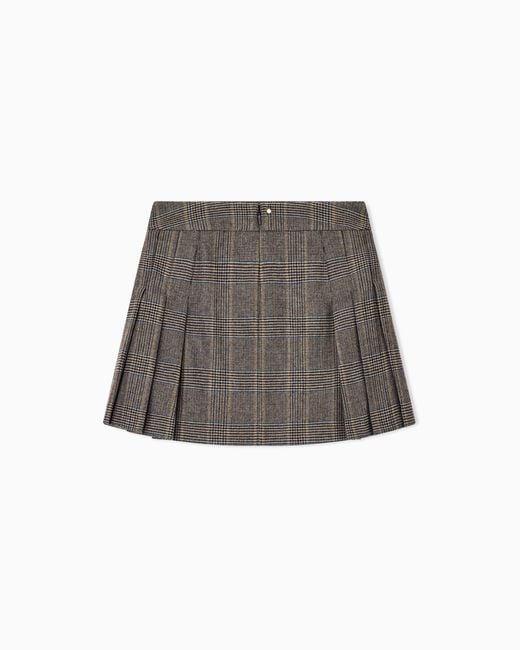 ARMANI EXCHANGE Gray Slim Fit Skirts