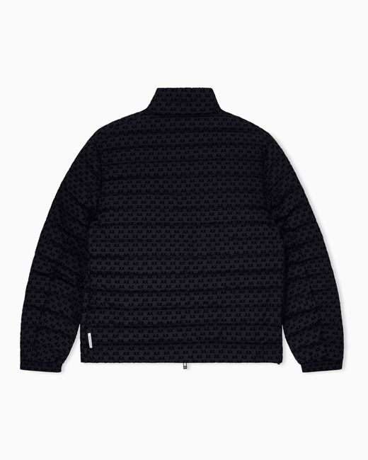 ARMANI EXCHANGE Blue Down Jacket for men