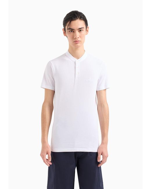 Armani Exchange Poloshirts in White für Herren