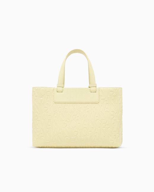 ARMANI EXCHANGE Natural Shopping Bag