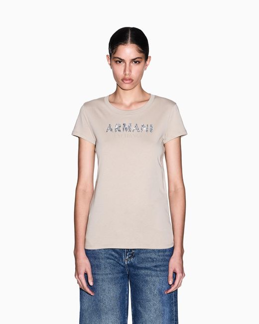 ARMANI EXCHANGE Natural Slim Fit T-Shirt
