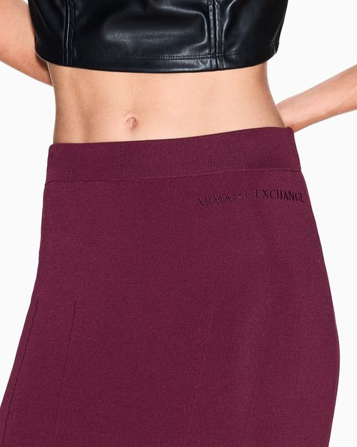 ARMANI EXCHANGE Purple Midi Skirts