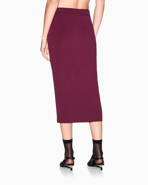 ARMANI EXCHANGE Purple Midi Skirts