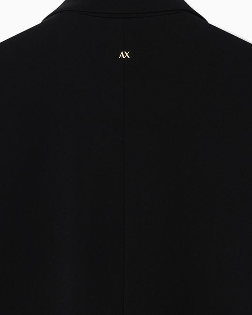 ARMANI EXCHANGE Black Modern Tailored Vest