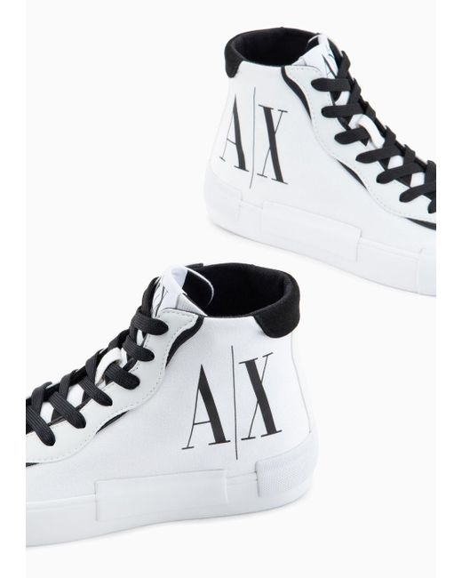 Sneakers di Armani Exchange in White