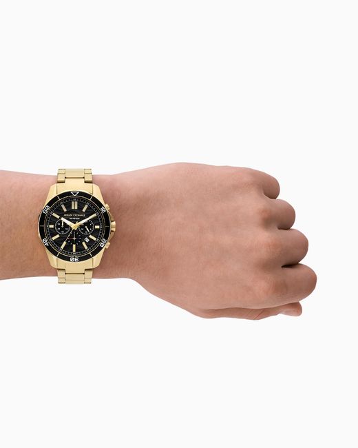 ARMANI EXCHANGE Metallic Steel Watch for men